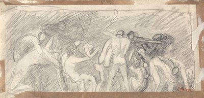 Satan Presiding over Hell by George Romney